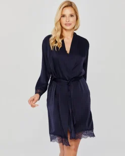 Polski Szlafrok satynowy SELINA