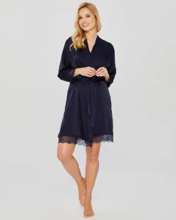 Polski Szlafrok satynowy SELINA