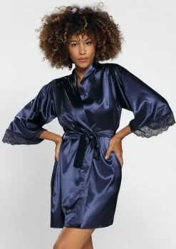 Polski Szlafrok satynowy BELINDA