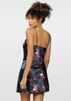 Polski Halka satynowa FLOWERS DK-HK 009