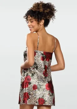 Polski Halka satynowa FLOWERS DK-HK 006