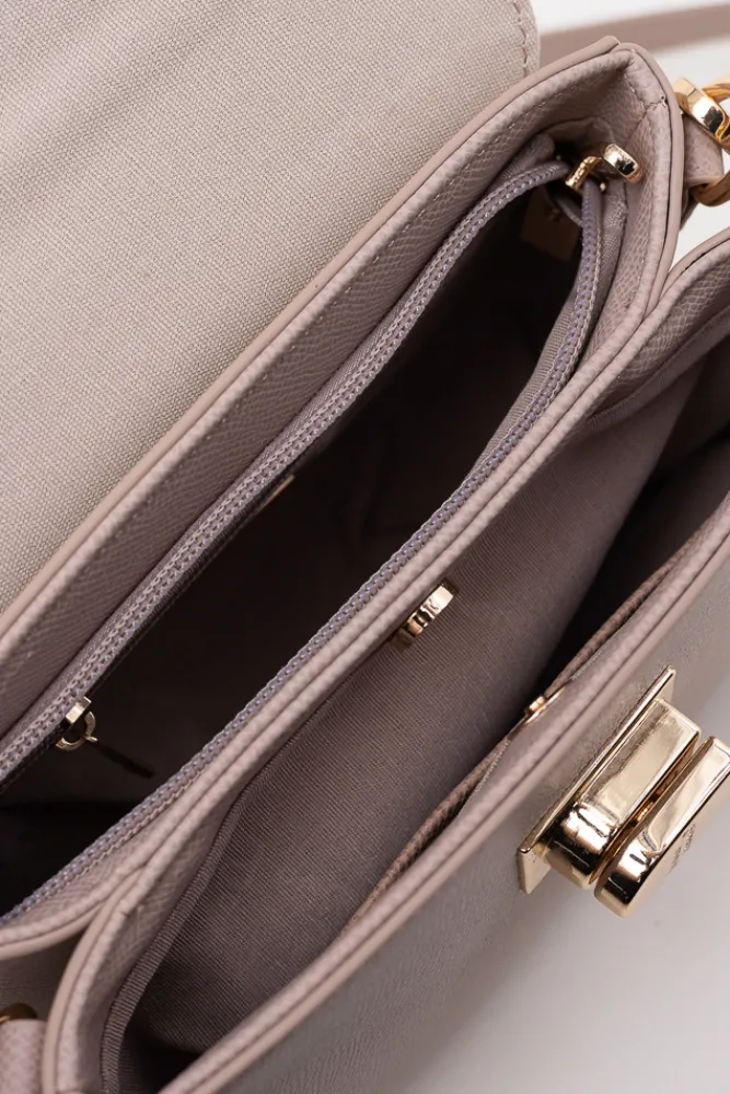 Damskie Jasnobeżowa Torebka NEVEMI