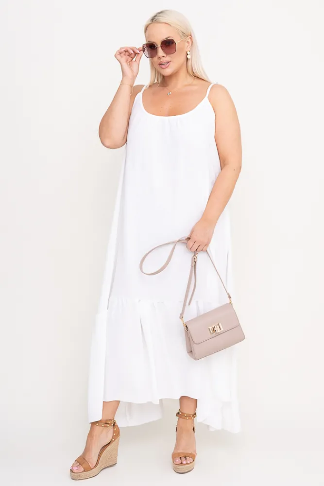 Damskie Jasnobeżowa Torebka NEVEMI