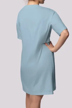 Polski Jasnoniebieska Koszula nocna BLISS