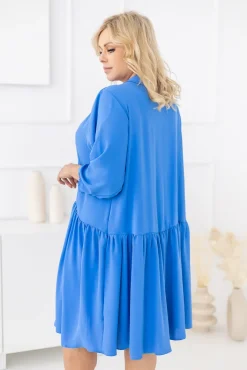 Polski Jasnoniebieska Sukienka AMANTE