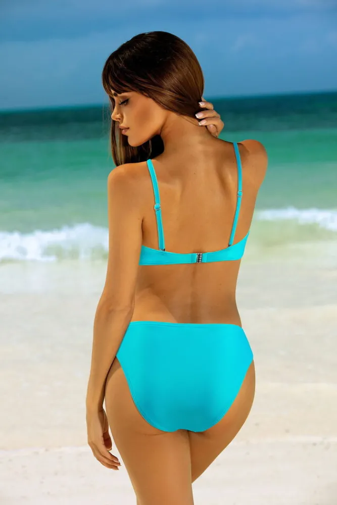 Polski Jasno Strój Kąpielowy ROSOLINI dwuczęściowy L2545