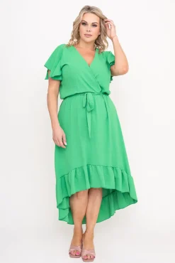 Polski Jasnozielona Sukienka RHODIO