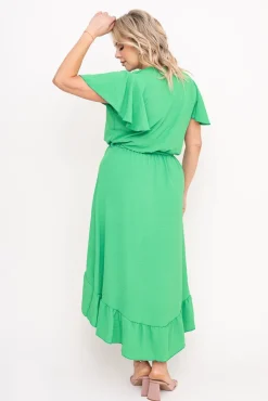 Polski Jasnozielona Sukienka RHODIO