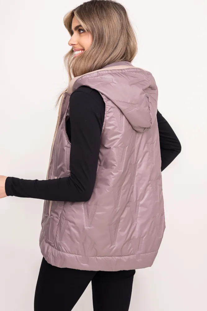 Damskie Polski Kakaowa Kamizelka APERI