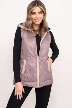 Damskie Polski Kakaowa Kamizelka APERI