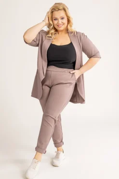 Damskie Polski Kawowa Marynarka CINTA