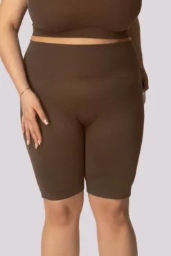 Polski Kawowe Spodenki bikery BASE