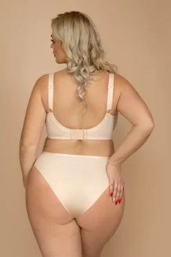 Polski Kawowy Biustonosz BETTY Half Cup Soft