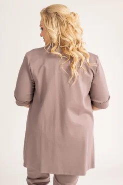 Damskie Polski Kawowy Garnitur CINTA