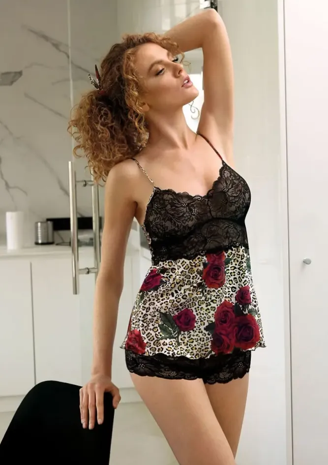 Polski Komplet koronkowy FLOWERS DK-KA 006