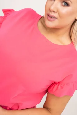 Damskie Polski Koralowa Bluzka BELLO