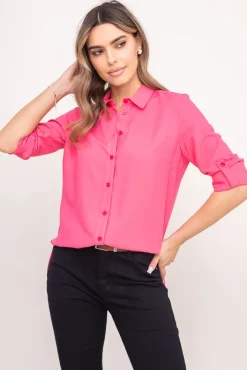Damskie Polski Koralowa Koszula TYENA