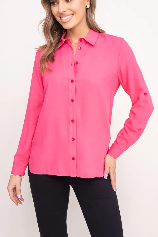 Damskie Polski Koralowa Koszula TYENA