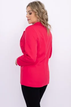 Damskie Polski Koralowo różowa Marynarka BEGOSTO
