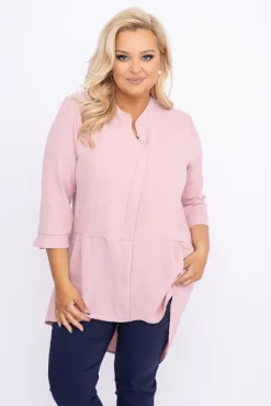 Damskie Polski Koszula AGILE Brudny Róż