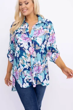 Damskie Polski Koszula HANZI Wzór 8