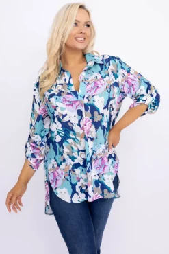 Damskie Polski Koszula HANZI Wzór 8