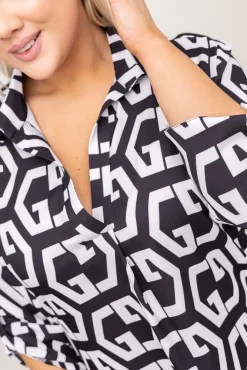 Damskie Polski Koszula HANZI Wzór 6