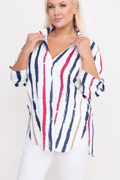 Damskie Polski Koszula HANZI Wzór 7