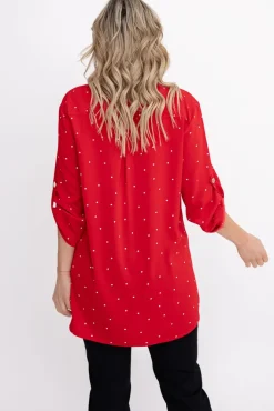 Damskie Polski Koszula HANZI Wzór 9