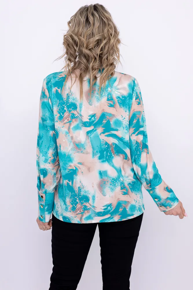 Damskie Polski Koszula MARTEZIA Wzór 1