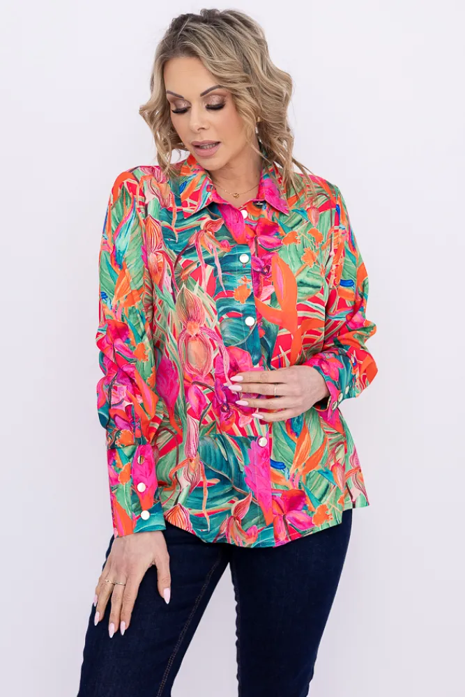 Damskie Polski Koszula MARTEZIA Wzór 4