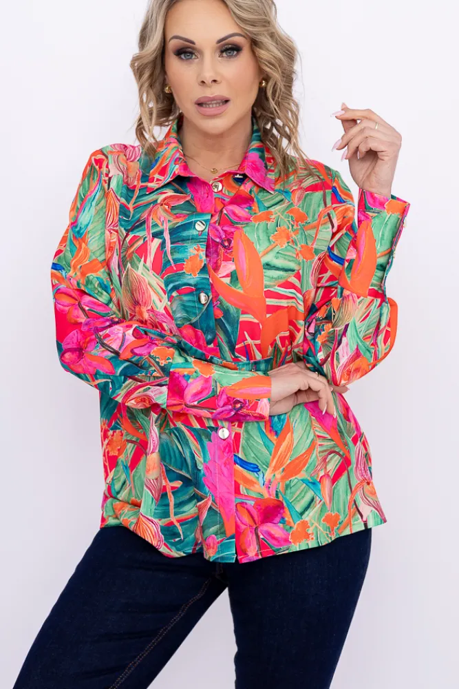 Damskie Polski Koszula MARTEZIA Wzór 4