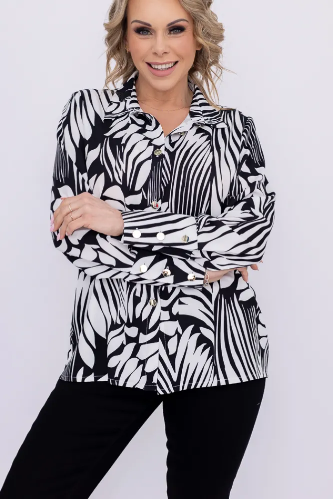 Damskie Polski Koszula MARTEZIA Wzór 2