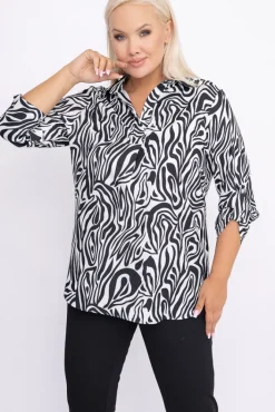 Damskie Polski Koszula SELVIN Wzór 1