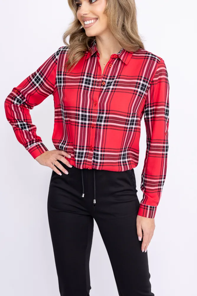 Damskie Polski Koszula TYENA Wzór 2