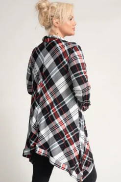 Damskie Polski Koszula w kratę ORUNIO