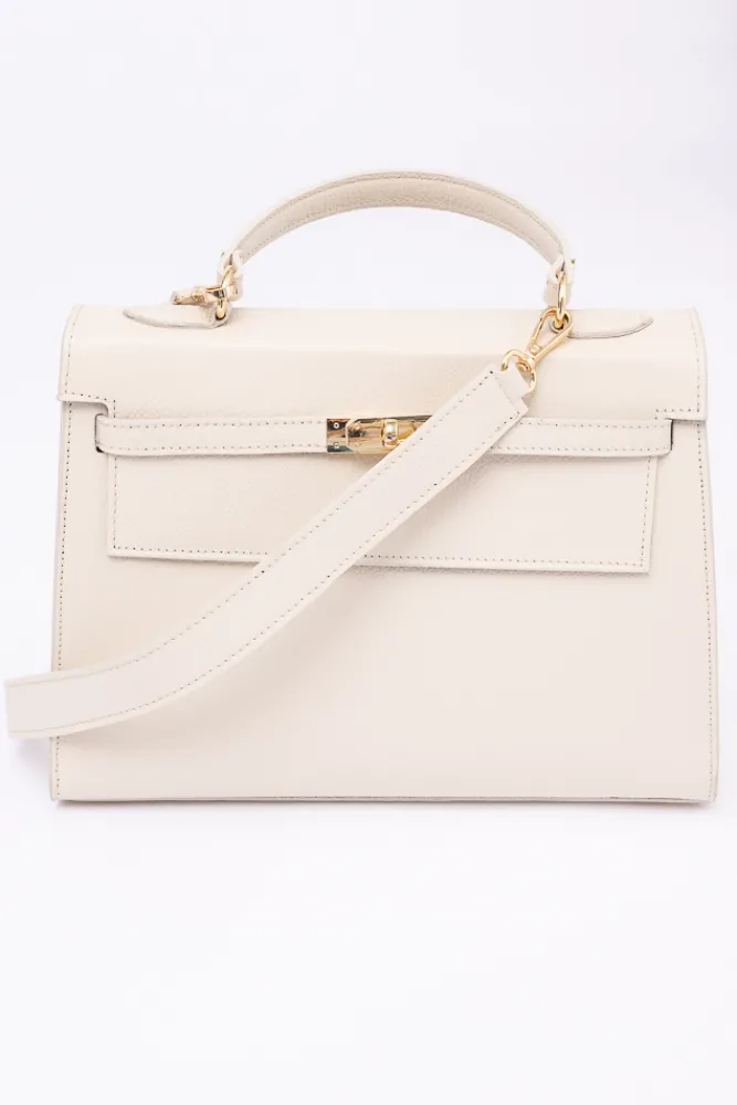 Damskie Kremowa Torebka TULIA