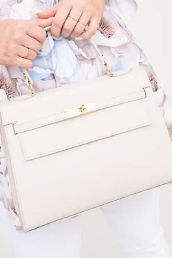 Damskie Kremowa Torebka TULIA