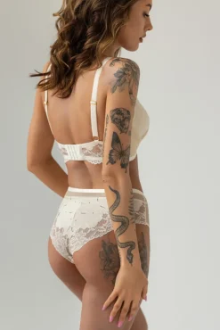 Polski Kremowe Figi COTTON FLOWER