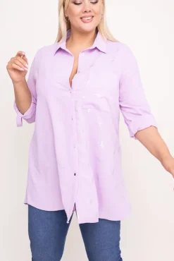 Damskie Polski Liliowa Koszula CENTERIA
