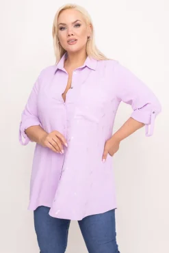 Damskie Polski Liliowa Koszula CENTERIA