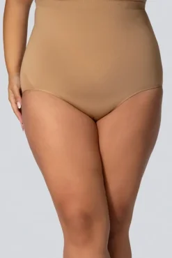 Polski Majtki wyszczuplające HIGH-WAISTED SMOOTHWEAR GOLDEN PEARL