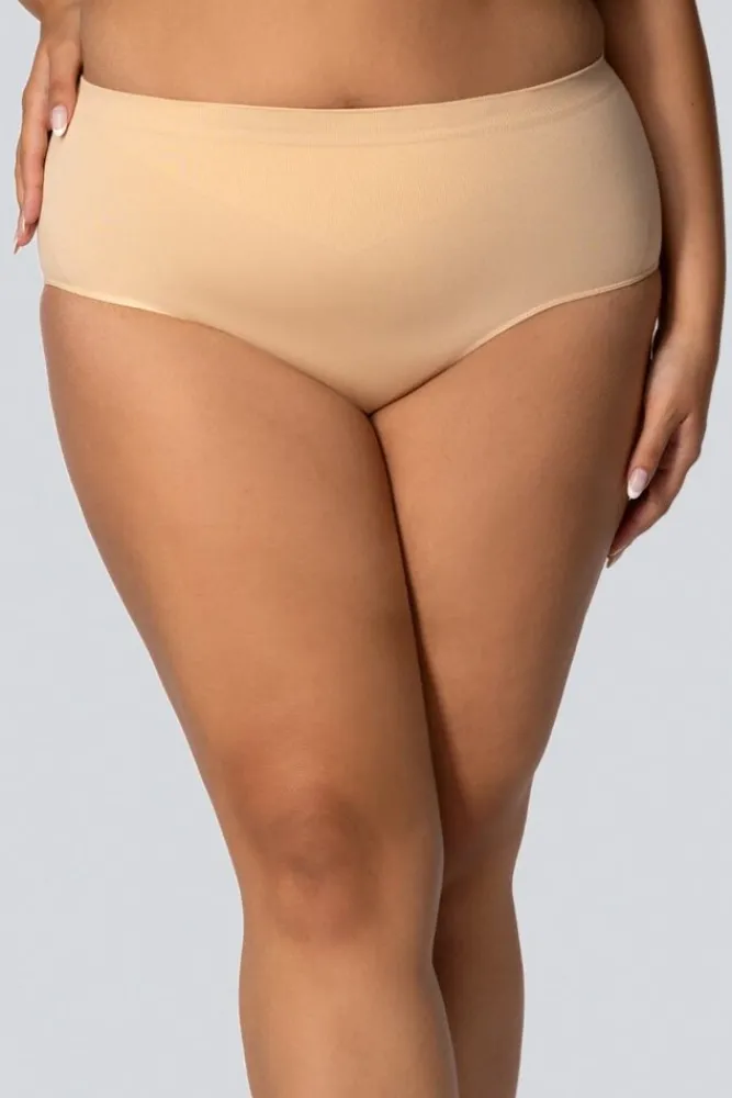 Polski Majtki wyszczuplające MID-WAISTED SMOOTHWEAR CHAMPAGNE PEARL