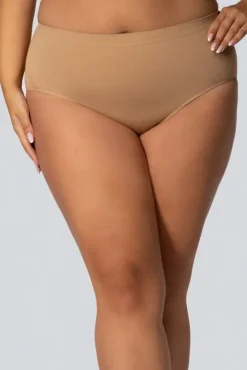 Polski Majtki wyszczuplające MID-WAISTED SMOOTHWEAR GOLDEN PEARL