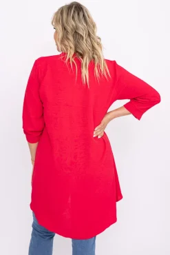 Damskie Polski Malinowa Koszula AGILE