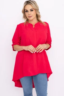 Damskie Polski Malinowa Koszula AGILE