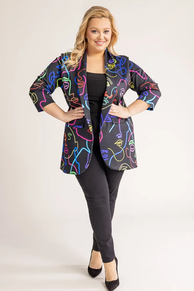 Damskie Polski Marynarka CINTA Wzór 2