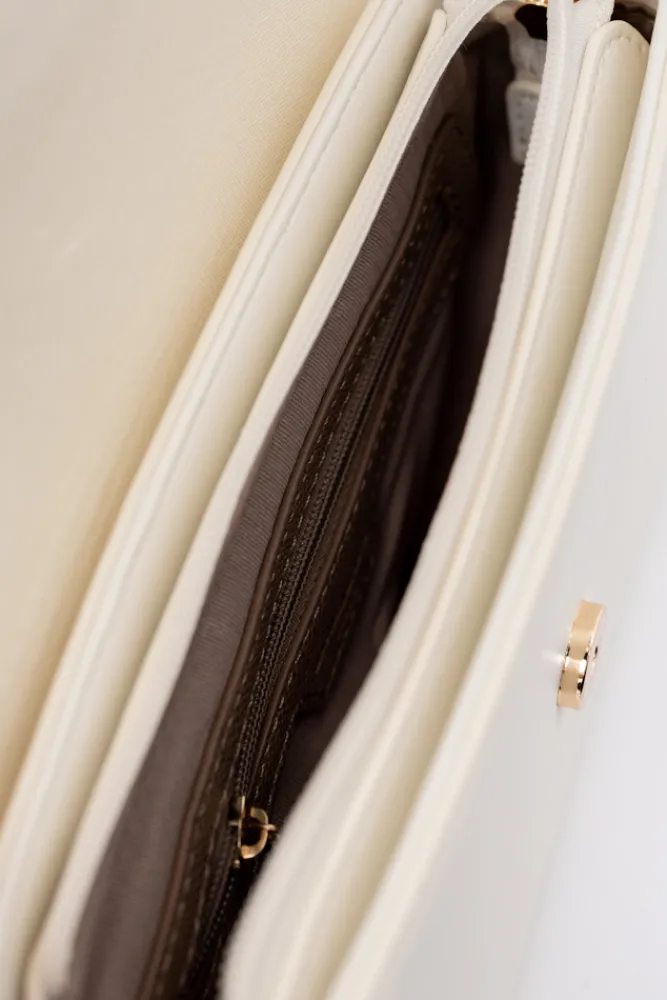 Damskie Śmietanowa Torebka JENERIO