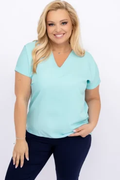 Damskie Polski Miętowa Bluzka ARTEZIO