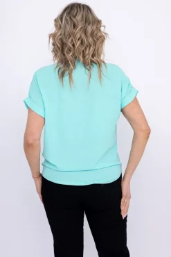 Damskie Włoski Morska Bluzka z wisiorkiem FAIRY